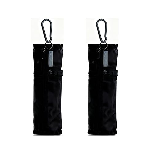Pickleball Ball Holder, Portable Modern Carrying Mesh Storage Bag with Hook, Set of 2 (Ball Not Included)