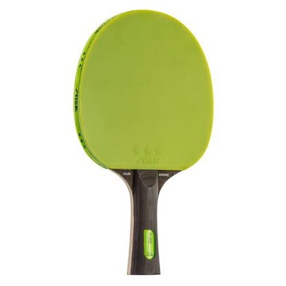 STIGA Pure Color Advance Performance-Level Table Tennis Racket (Yellow) - color: Green