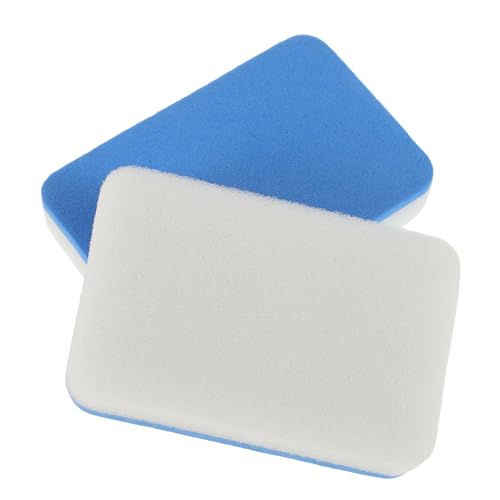Totority 2pcs Table Tennis Racket Cleaning Brush Sponge Racket Cleaner Paddle Wipe Tool Portable