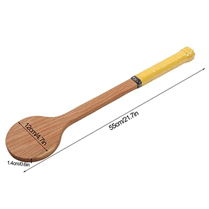 Tennis Pointer, Wooden Sweet Tennis Trainer Racket for Kids Adult Tennis Swing Practice Training (Storage Bag Included) - size: 55cm