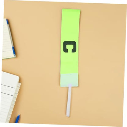 Yardwe Elastic Sports Captain Armbands Durable Drop Team Leader Sleeves for Soccer Rugby Basketball Enhances - color: Yellow