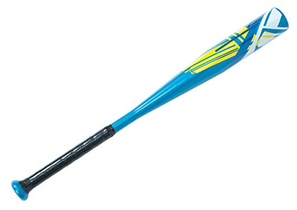 Aluminum Baseball Tball Bat -2 1/4 Barrel - color: Blu / Yel, size: 26 inch (16 oz)