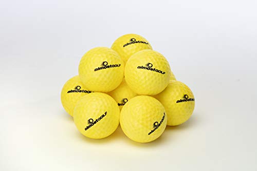 ALMOSTGOLF Limited Flight Practice Foam Golf Balls – Realistic Spin, Trajectory, & Accuracy Training - size: 240 Balls (Bulk)