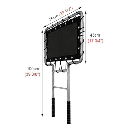 Volleyball Training Block with Realistic Baffle for Spiking Drills, Solo Practice, and Skill Development,Professional Rebounder
