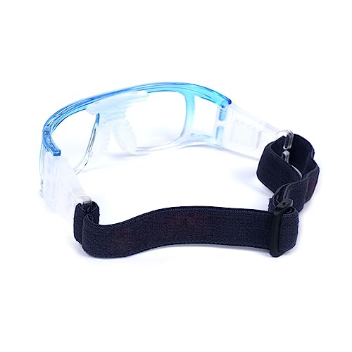 Sports Goggles Glasses for Men Women Racquetball Basketball Football Protective Glasses Shock Lens - color: Gradient Blue