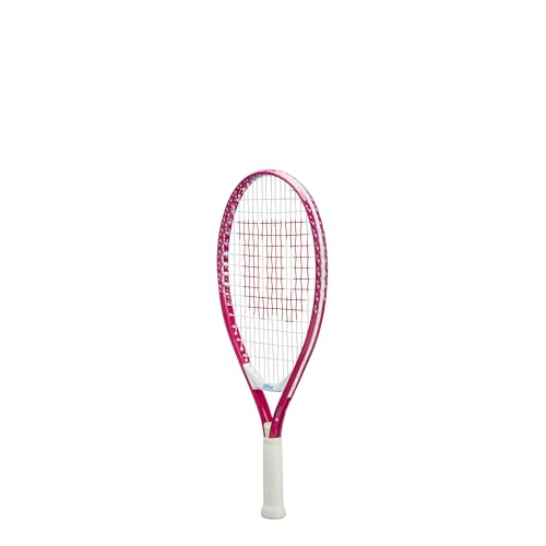 Wilson Ultra Power 19" Junior Recreational Tennis Racket - Pink/White/Blue