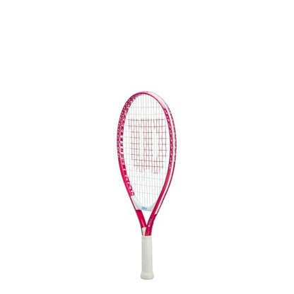 Wilson Ultra Power 19" Junior Recreational Tennis Racket - Pink/White/Blue