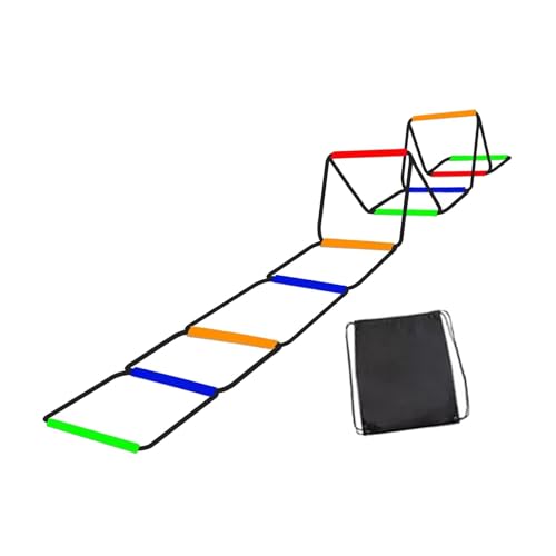 Agility Ladder Agility Training Equipment, Fitness Feet Training, 10 Grids with Bag