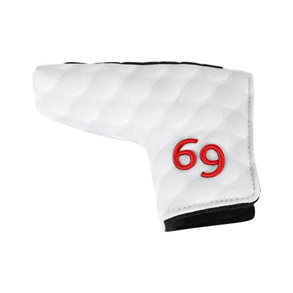 Funny Golf Head Covers - Barrel Style Driver Headcover, Fairway Wood 3 Wood and Hybrid, Putter Covers for Blade and Mallet with 3D Raised Embroidery - Unique Golf Gift & Accessories - size: BLADE