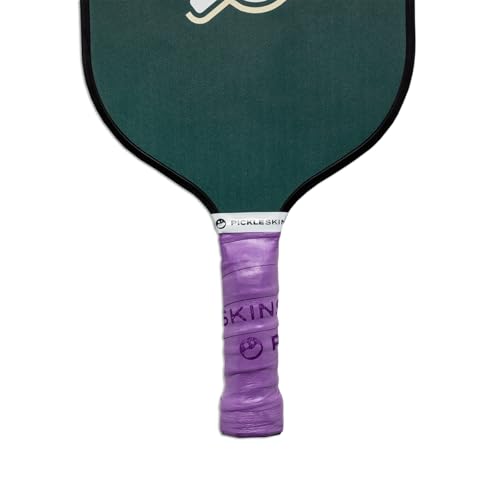 Thin Sliced Overgrip - Pickleball All-Weather Rubber Handle Grip, Single or Multipack - Black, White, Green, Pink, Blue, Purple, Green Tie Dye - Pickleball Accessory