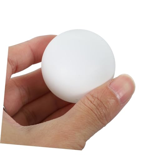 Holibanna 10-Pack Table Tennis Balls White Pong Balls for Training and Games Sturdy and High-Performance Suitable for School and Gym Use