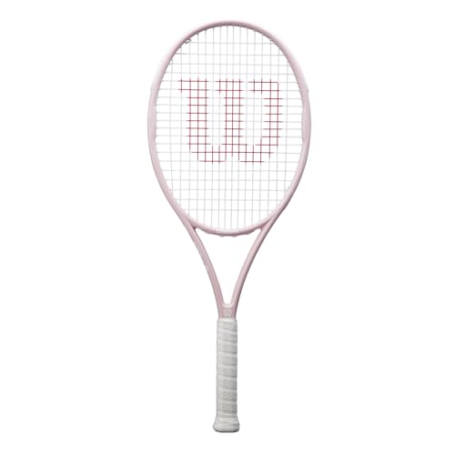 Wilson Intrigue SE 105 Adult Tennis Rackets - Strung with Sensation 16 Natural at Mid Range Tension