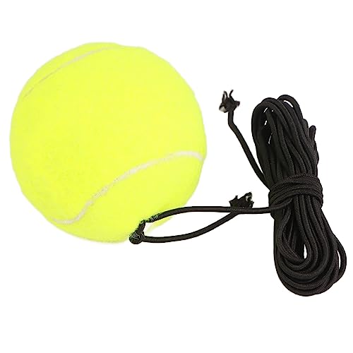 Tennis Training Ball with Elastic String, Single Player Practice Ball with Rope