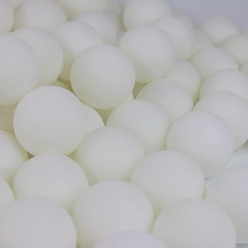 3Pcs White Table Tennis Sports Balls Ping Pong Ball Club Match Balls High Elasticity Table Tennis Outdoor Sport Accessories Leisure Game Room (40mm)