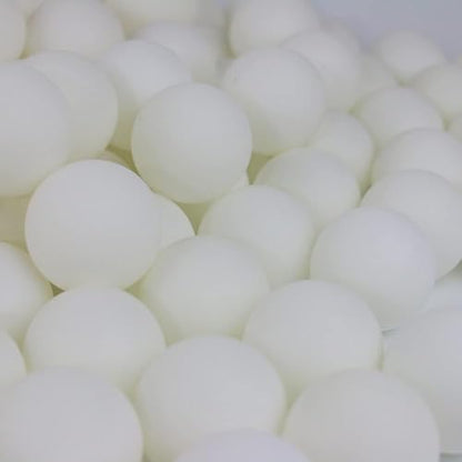 3Pcs White Table Tennis Sports Balls Ping Pong Ball Club Match Balls High Elasticity Table Tennis Outdoor Sport Accessories Leisure Game Room (40mm)