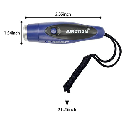 Electronic Whistles, Loudest Electric Whistles 3 Tones High Volume Whistle Hand Held for Coaches Referees Training Whistle Bulk, Outdoor Hiking Emergency Rescue Whistle Gifts - color: Blue