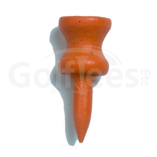 1" Step Down Tees - Pack of 100 - color: Orange