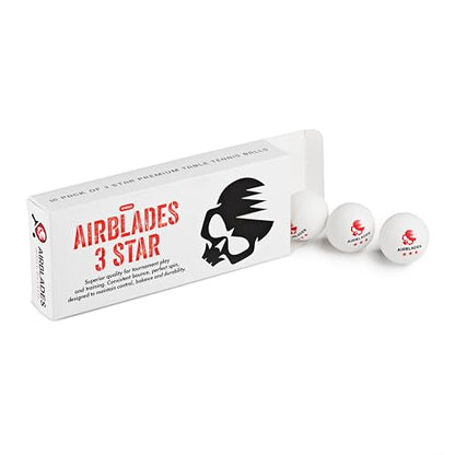 3 Star Ping Pong Balls | High Performance, Table Tennis Balls for Tournament Play & Training | Advanced ABS Plastic | Regulation Standard Ping Pong Balls