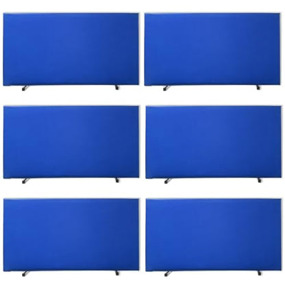 The Movable Ping Pong Ball Baffle,Table Tennis Fence, Removable Ping Pong Field Fence Block for Studio/Gym/School，（6 Pack） - color: 6 Pack
