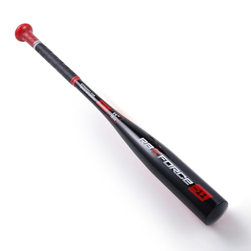 Reebok - T Ball Bat, 26-Inch Aluminum Bat for Kids & Youth, Baseball Bat for Practice, Training, and Beginners (Black) - color: Black