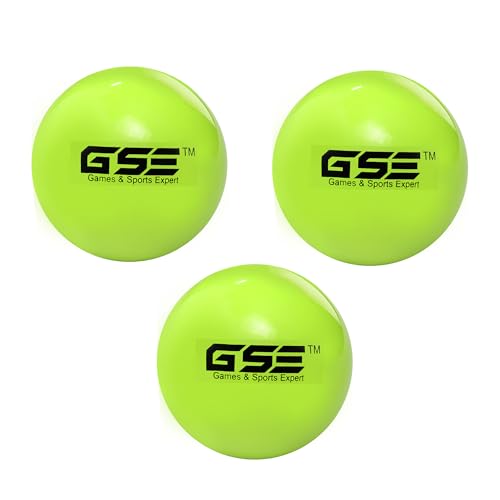GSE Games & Sports Expert 3" Weighted Baseballs, Training Baseballs for All Skill Levels. Weighted Softballs for Outdoor Pitching, Batting, Throwing, and Catching Practice.(12oz/14oz/16oz/18oz Choice) - color: Green / 14oz, style: 3-Pack