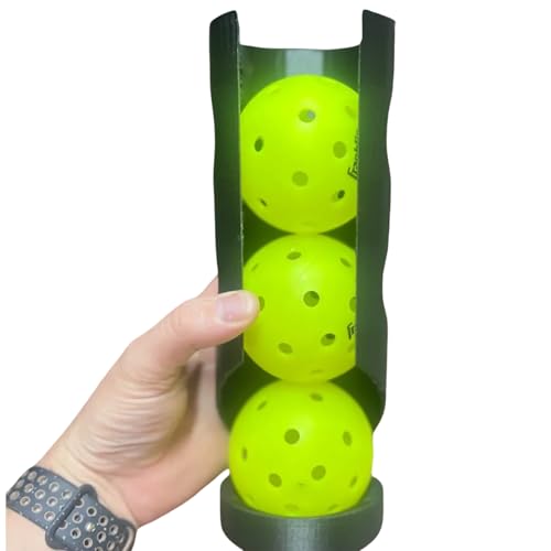Pickleball Holder | Pickleball Dispenser | Fence Mount Ball Holder | Pole Mount Pickleball Holder | Easy Installation Ball Storage | Multipurpose Pickleball Organizer