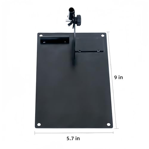 KZU Golf Alignment Stick Holder, Golf Swing Trainer Practice Plate, Portable Golf Training Aid Equipment for Beginners Professionals Indoor/Outdoor Practice, Adjustable Angle