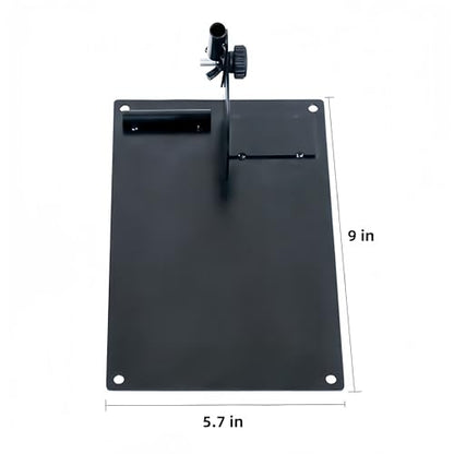 KZU Golf Alignment Stick Holder, Golf Swing Trainer Practice Plate, Portable Golf Training Aid Equipment for Beginners Professionals Indoor/Outdoor Practice, Adjustable Angle