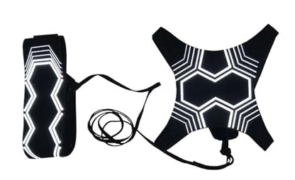 2set Volleyball Training Equipment Aid Practice Your Serving Great Solo Serve Spike Trainer for Beginners - color: Color4