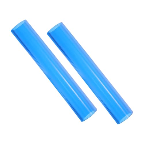 BESPORTBLE 2Pcs Table Tennis Paddle Rubber Roller Stick Professional Plastic Racket Press Tool for Easy Maintenance and Application for Table Tennis Enthusiasts