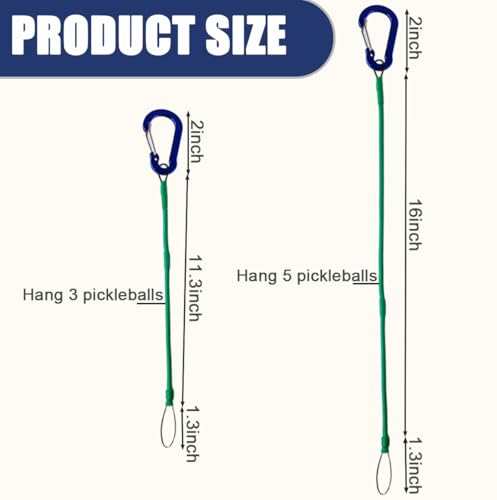 Pickle-Line, Pickleball Holder, Easy Storage & Quick Access, Accessories for Pickle Ball Storage