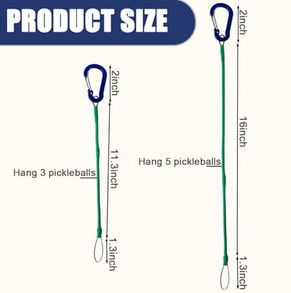 Pickle-Line, Pickleball Holder, Easy Storage & Quick Access, Accessories for Pickle Ball Storage