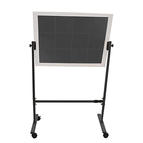 Large Table Tennis Rebound Board with 12 Rubbers, Ping Pong Balls Return Machine Single Training Equipment, Strong Frame and Wheels