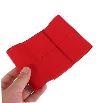 Toddmomy Baseball Glove Strap Softball Mitt Shaper with Elastic Band for Secure Attachment Fit for All Hand - color: Red