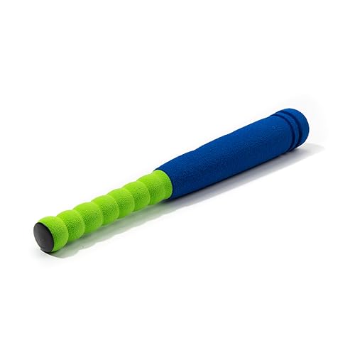 CeleMoon Soft Foam Kids Baseball Bat Toy Set with 3 Balls, 16.5 Inch [Mini Size] for Toddlers Ages 3+, Indoor Outdoor Sport TBall Playing Game, Blue