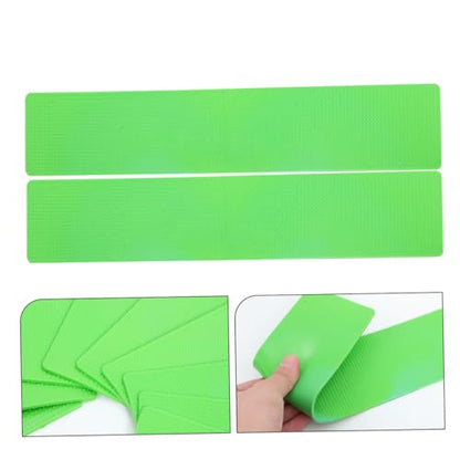 Toyvian 6Pcs Court Lines Marker Kit Flexible Throw Down Markers for Tennis Basketball and More Weatherproof Outdoor Sports Field Setup
