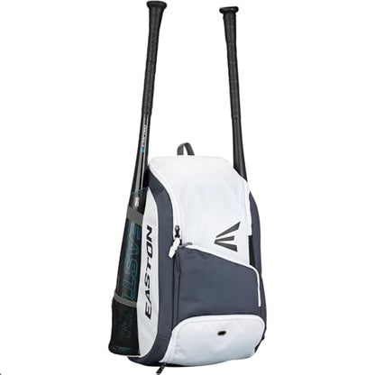 Easton | GAME READY Backpack Equipment Bag | Adult | Baseball & Softball | Multiple Colors - color: White