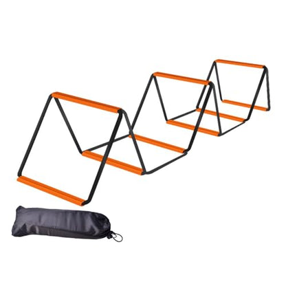 Agility Ladder, Soccer Speed Ladder, Multipurpose Agility Training Equipment, Football Footwork Ladder - size: 8 Grids With Bag