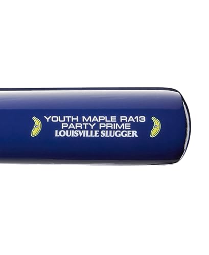 Louisville Slugger Youth Prime Party Animals RA13 Maple Baseball Bat - size: 30", style: Savannah Bananas
