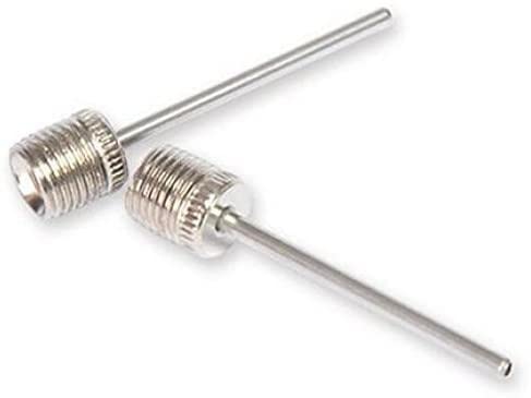10 pcs Ball Pump Needles Inflating Needles Stainless Steel Ball Air Pump Pin Nozzle Standard Air Pump Needles Pack for Soccer Ball, Basketball, Volleyball or Other Inflatables Replacement Attractive