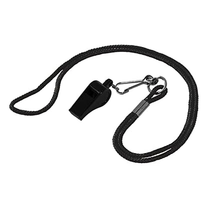 Franklin Sports Plastic Whistle and Lanyard
