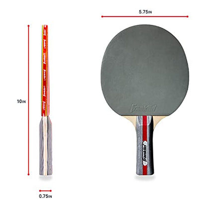 Franklin Sports Table Tennis Paddles - Rubber Paddle - Indoor Ping Pong Paddle - style: Performance