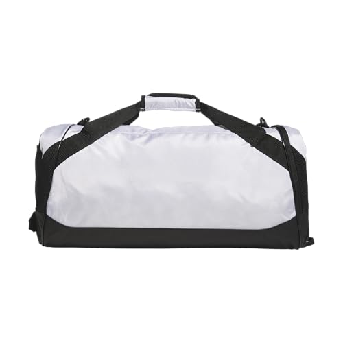 adidas Team Issue Duffel Bag – Durable for Sports & Travel - color: White/Black/2