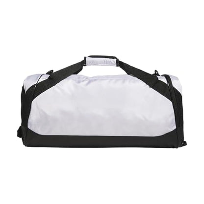 adidas Team Issue Duffel Bag – Durable for Sports & Travel - color: White/Black/2