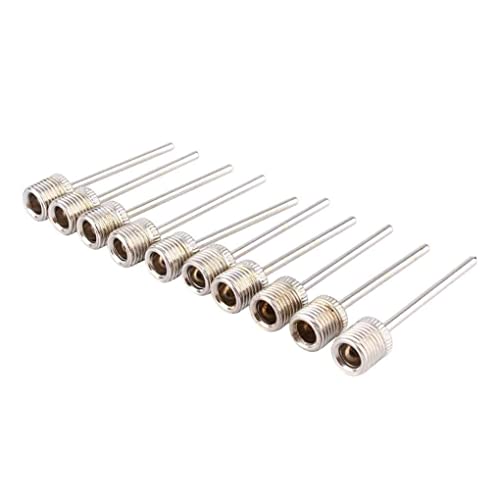 10 Pcs Sports Inflating Needle Pin Nozzle Football Basketball Soccer Ball Air Pump Practical Treatment