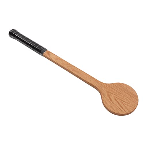 Cryfokt Wooden Tennis Spoon Sticking Practice Tennis Racket Accurately Tennis Pointer Improve Sweet Spot Trainer with Storage Bag for Sports Swing Practice Training Aid - color: 60cm