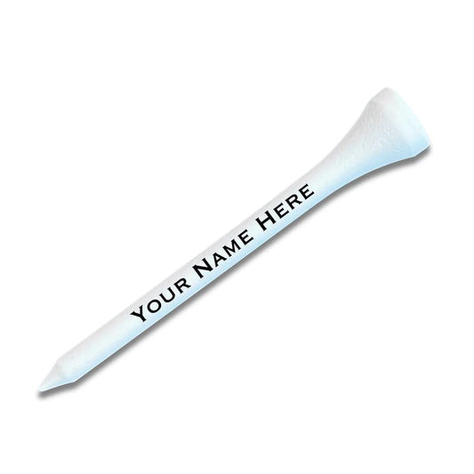 Personalized Custom Golf Tees - Choose Font and Color - Gift Set - Sets of 50, 100 or 200 Tees