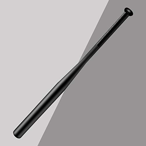 Baseball Bat Steel with Carrying Bag - color: Black