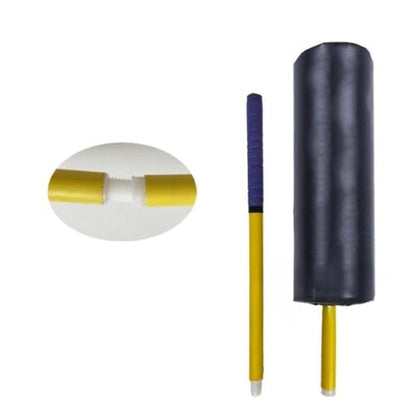 Basketball Blocking Pad Padded Blocking Guard Adjustable Length Professional Speed Reaction Training Ball Control Multifunctional Sports Sparring - color: Black