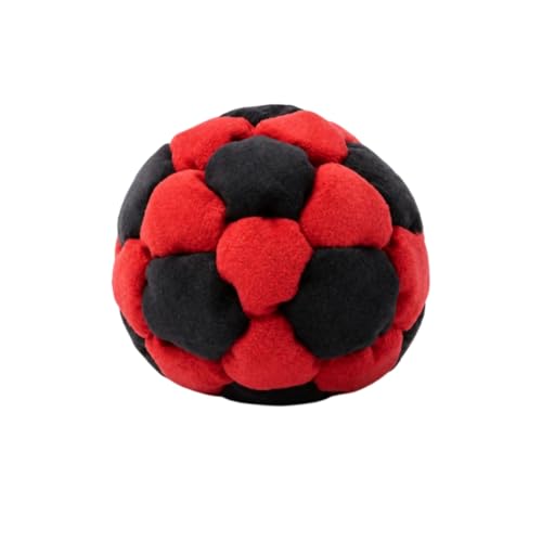 Footbag Hacky for Adults 6cm / 2.37" Plush Soft Soccer Balls - Safe Indoor & Outdoor Play - Super Quiet Stuffed Kickball for Home & Garden (No Hard Plastic) - color: A05